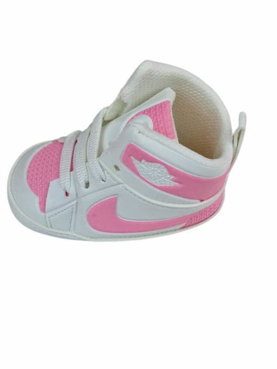 Boac Βρεφικά Sneakers Αγκαλιάς Λευκά