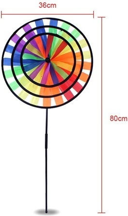 Decorative Pot Windmill 36cmx80cm Τ3346567