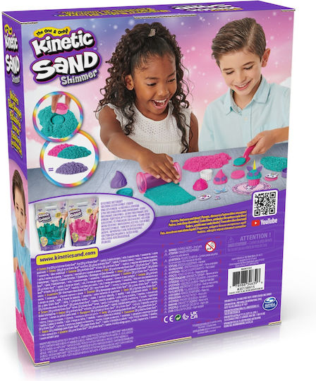 Spin Master Пясъчна Конструкторска Игра Kinetic Sand за Деца 3+ Години