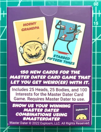 Разширение на играта Master Dater: Uncut Expansion за 3-6 играчи 18+ години (EN) Cyanide Studio