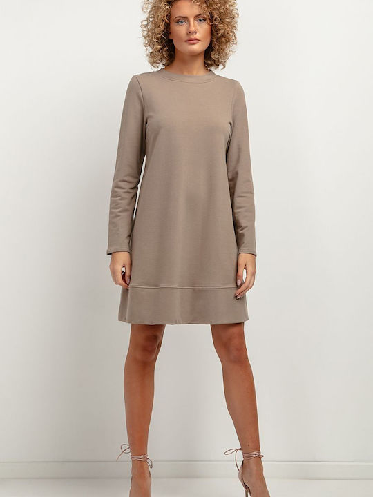 Tessita Mini Dress Beige