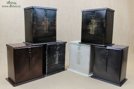 Weihrauchfass Gedenkornament aus Metall 24x20x24cm