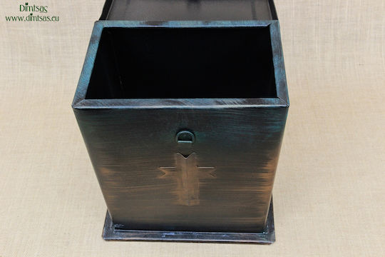 Weihrauchfass Gedenkornament aus Metall 24x20x24cm