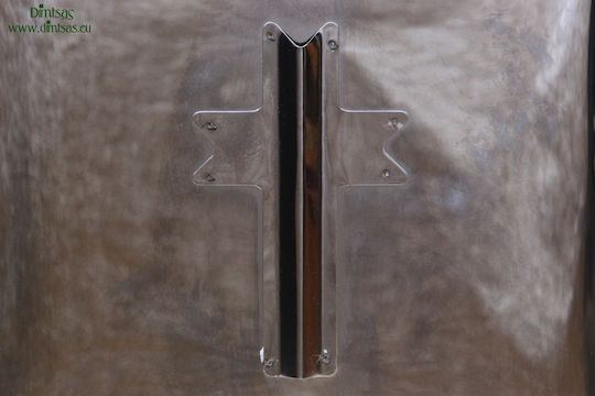 Weihrauchfass Gedenkornament aus Metall 24x20x24cm