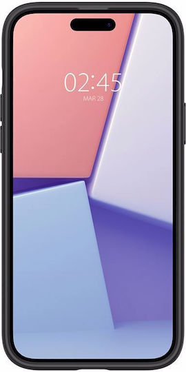 Spigen Ultra Hybrid Back Cover Plastic 2mm Frost Black (iPhone 15 Plus)