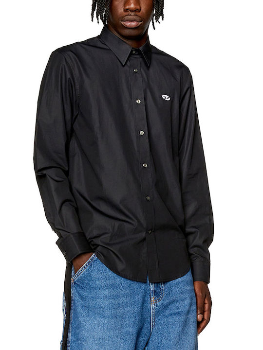 Diesel Long-sleeved Shirt Black