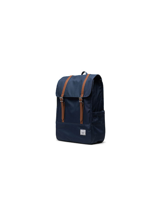 Herschel Survey Men's Fabric Backpack Navy Blue 20lt