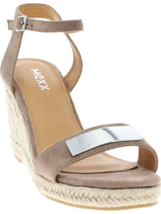 Capucine Women's Ankle Strap Platforms Brown