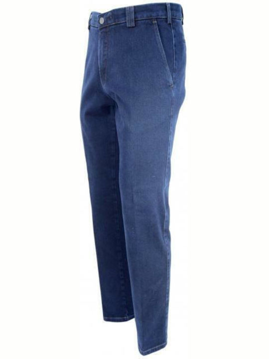 Meyer Hosen Men's Denim Trousers Blue