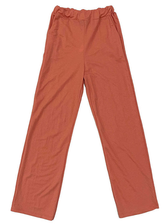 Ustyle Damen-Sweatpants-Set Orange