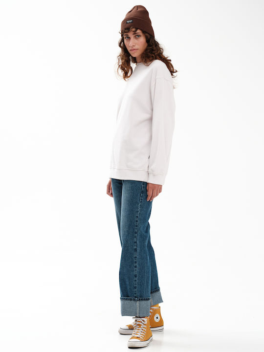 Long Women's Sweatshirt White