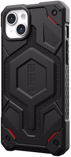 UAG Monarch Pro Back Cover Aramid Fiber 2mm Μαύρο (iPhone 15 Plus)