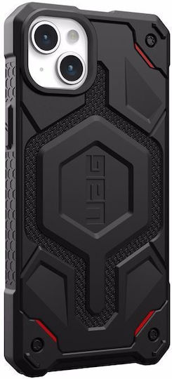 UAG Monarch Pro Back Cover Aramid Fiber 2mm Μαύρο (iPhone 15 Plus)