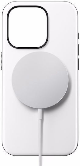 Nomad Sport Back Cover Metallic 2mm White (iPhone 15 Pro)