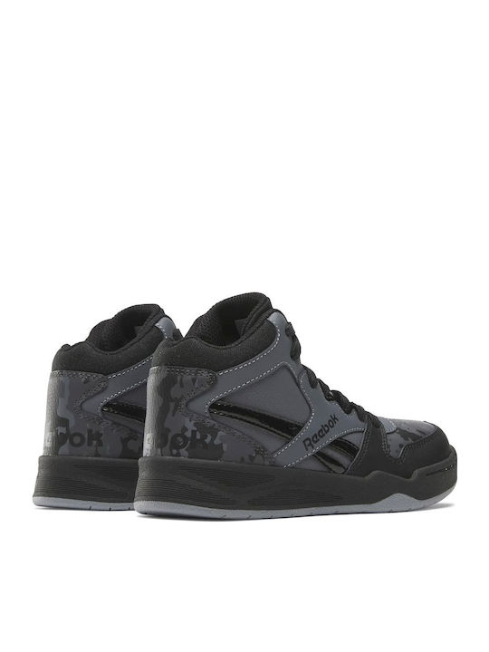 Bb4500 Court Kids Sneakers High Black