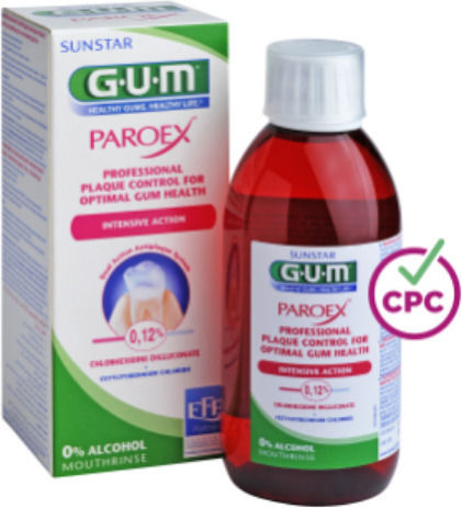 GUM Paroex 0.12% CHX Mouthwash