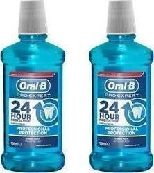 Oral-B Pro Expert Professional Protection Вода за уста Ежедневна защита 2x0ml