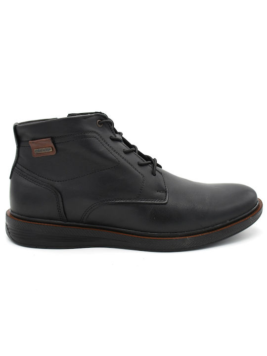 Pegada Men's Leather Boots Black