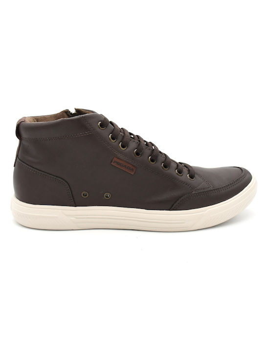 Pegada Men's Leather Boots Brown