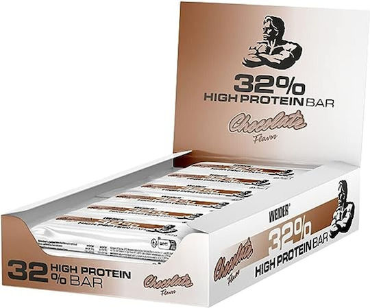 Weider Bars with 32% Protein & Flavor Chocolate 12x60gr