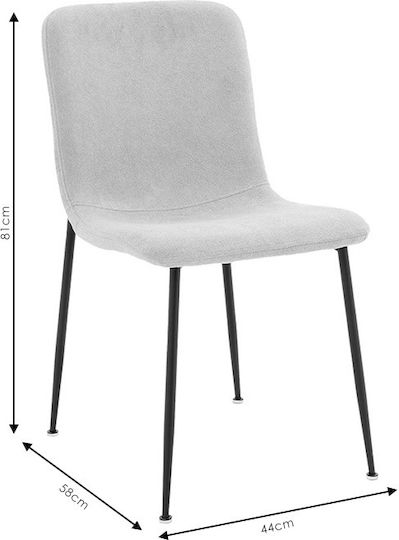 Gratify Столички Трапезария Boucle Ecru 1бр 44x58x81бр