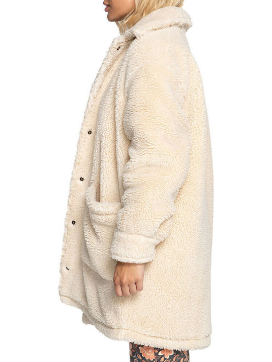 Night Ride Women's Long Lifestyle Jacket for Winter White