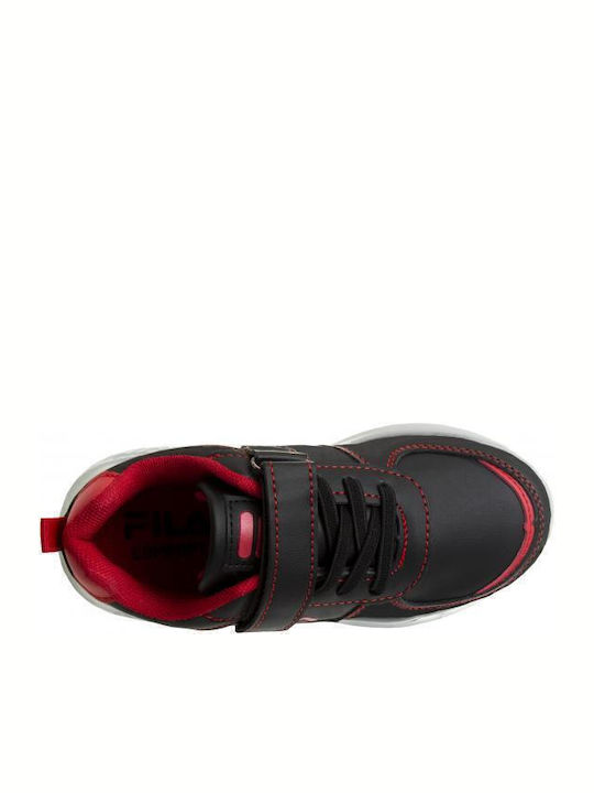 Comfort Shine 2 Kinder Sneakers mit Klettverschluss Schwarz