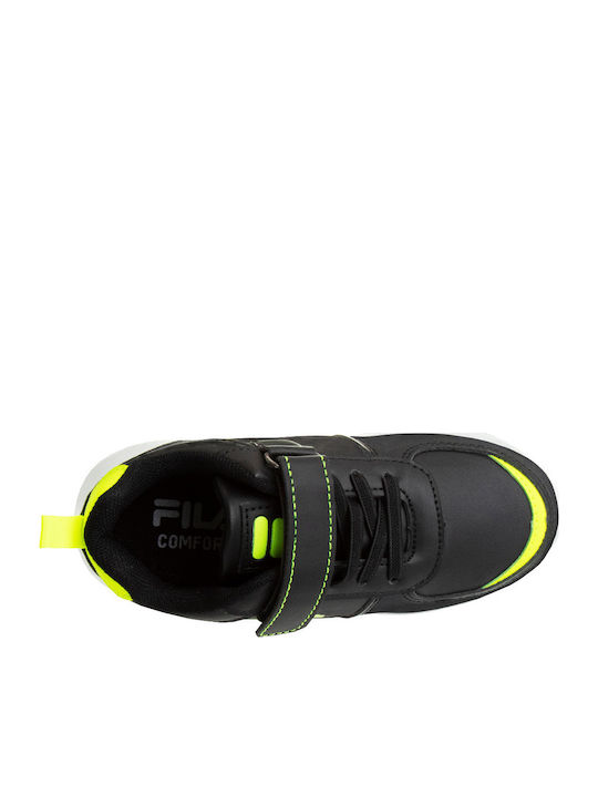 Comfort Shine 2 Kinder Sneakers mit Klettverschluss Schwarz