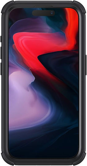 ESR Tough Armor MagFit Back Cover Μεταλλικό Διάφανο (iPhone 15 Pro Max)