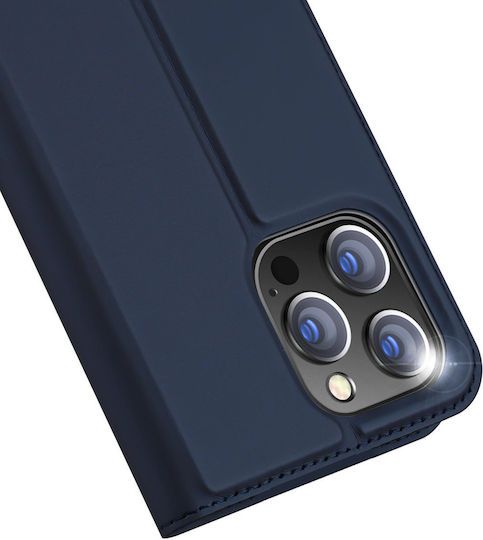 Dux Ducis Skin Pro Book Piele artificială Albastru (iPhone 15 Pro Max)