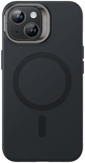 ESR Cloud Kickstand Halolock Umschlag Rückseite Metallisch 1.8mm Schwarz (iPhone 15 Plus / 16 Plus)