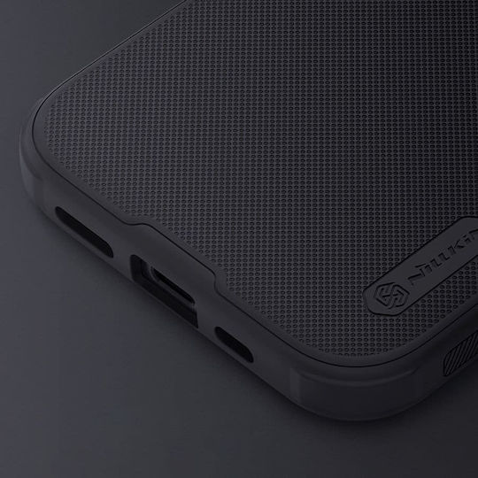 Nillkin Super Frosted Shield Pro Back Cover Μεταλλικό Μαύρο (iPhone 15 Plus)