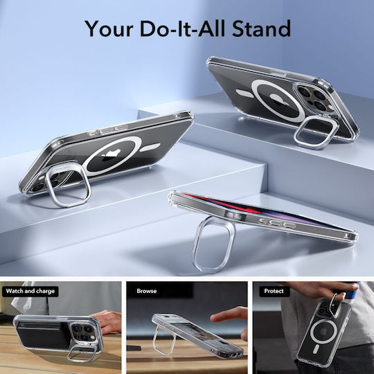 ESR Classic Hybrid Back Cover Μεταλλικό 1.3mm Διάφανο (iPhone 15 Pro Max)