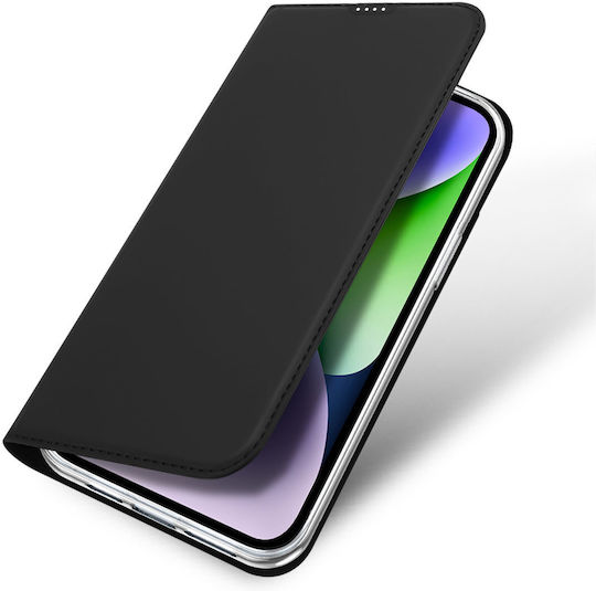 Dux Ducis Skin Pro Brieftasche Synthetisches Leder / Silikon / Leder Schwarz (iPhone 15 Plus / 16 Plus)