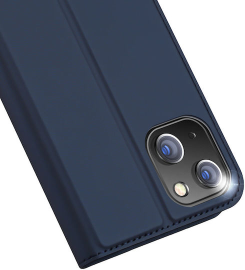 Dux Ducis Skin Pro Brieftasche Synthetisches Leder / Silikon / Leder Blau (iPhone 15 Plus / 16 Plus)