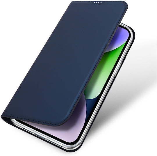 Dux Ducis Skin Pro Brieftasche Synthetisches Leder / Silikon / Leder Blau (iPhone 15 Plus / 16 Plus)