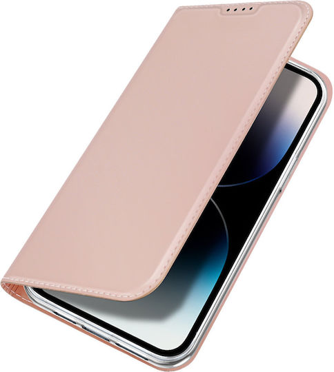Dux Ducis Skin Pro Book Synthetic Leather Pink (iPhone 15 Pro)