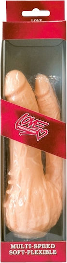 Seven Creations Perfect Pleasures Double Διπλός Δονητής 17.5cm Flesh