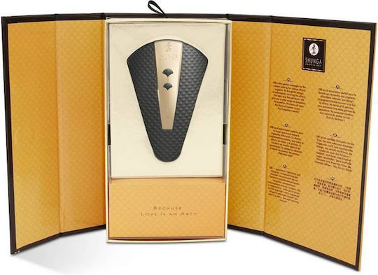 Shunga Vibrator Massage 11.5cm Schwarz