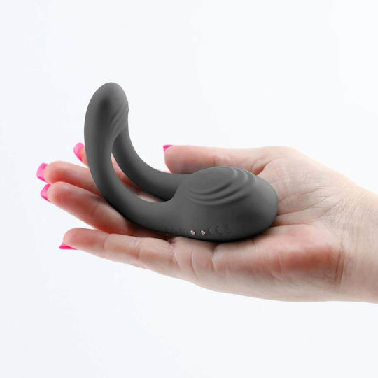 Ns Novelties Inya Utopia Vibrator for Couples with Remote Control 18cm Black