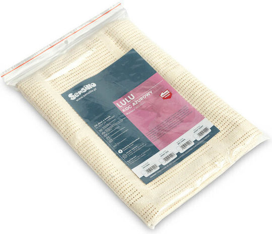 Sensillo Decke Wickeltücher für Kinderzimmer Beige 95x95cm