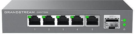 Grandstream GWN7701PA Unverwaltet L2 PoE+ Switch mit 8 Ports Gigabit (1Gbps) Ethernet