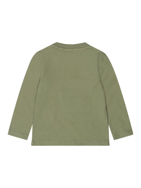 Dirkje Kids Blouse Long Sleeve Khaki