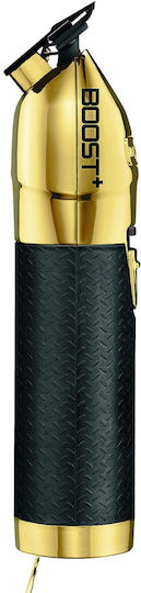 Babyliss Pro Pro GoldFX Boost+ Επαναφορτιζόμενη Κουρευτική Μηχανή Χρυσή FX7870GBPE