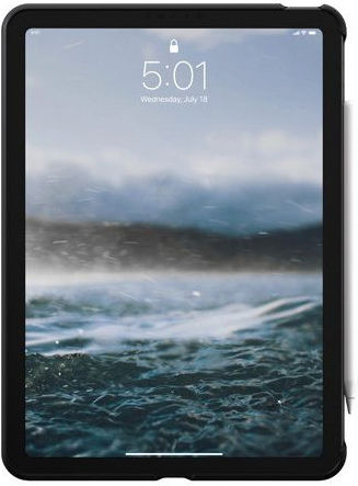 Nomad Flip Cover Piele Durabilă Neagră (iPad Air 2020/2022)