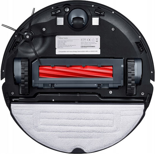 Roborock S7 Max Ultra Σκούπα Ρομπότ με Αυτονομία έως 180min και Κάλυψη Χώρου έως 300τ.μ. Μαύρη