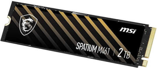 MSI Spatium M461 SSD 2TB M.2 Type with PCI Express 4.0 Connection S78-440Q550-P83
