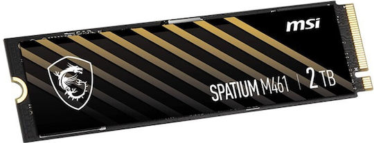 MSI Spatium M461 SSD 2TB M.2 Type with PCI Express 4.0 Connection S78-440Q550-P83