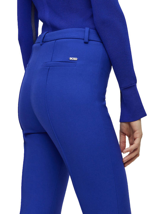 Hugo Boss Damen Stoff Hose Blau