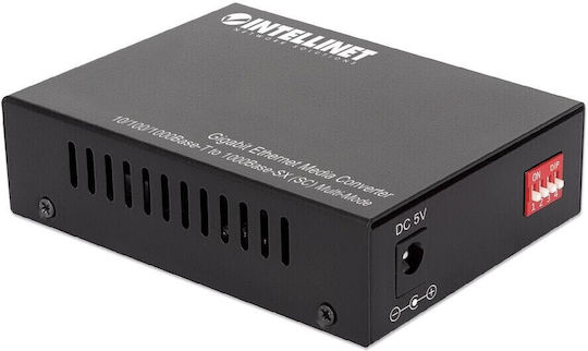 Intellinet Gigabit SC Multimode 550m Auto Medienkonverter 1Stück (508544)